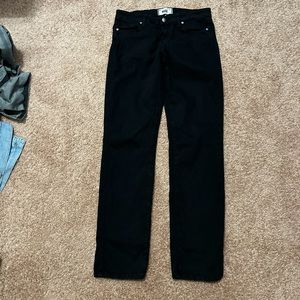 Paige Peg Women’s Size 27 Black Jeans